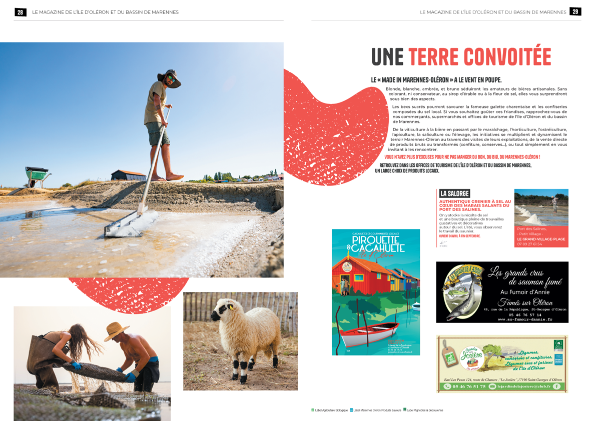 Direction artistique et mise en page Gaëlle Carmagnac Graphiste Print