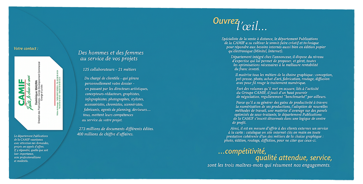 Création graphique, rédactionnelle et mise en page par Gaëlle Carmagnac Graphiste Print, île d'Oléron, Marennes, Charente Maritime